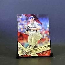 2017 Topps Mini Red /5 Chase Anderson #376