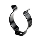 Open Spring Steel Clamp Tool Clip, Black Coated