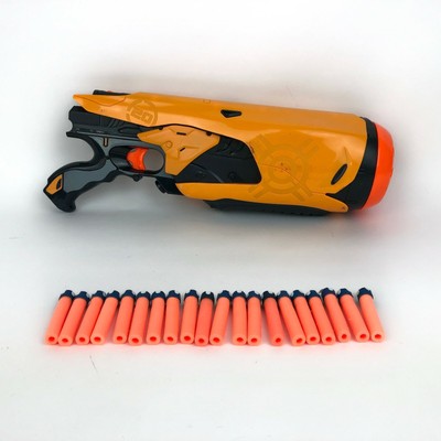 NERF Swarmfire 20 Shot Dart Tag Full Automatic Dart Blaster Amazing Strong Fast | eBay