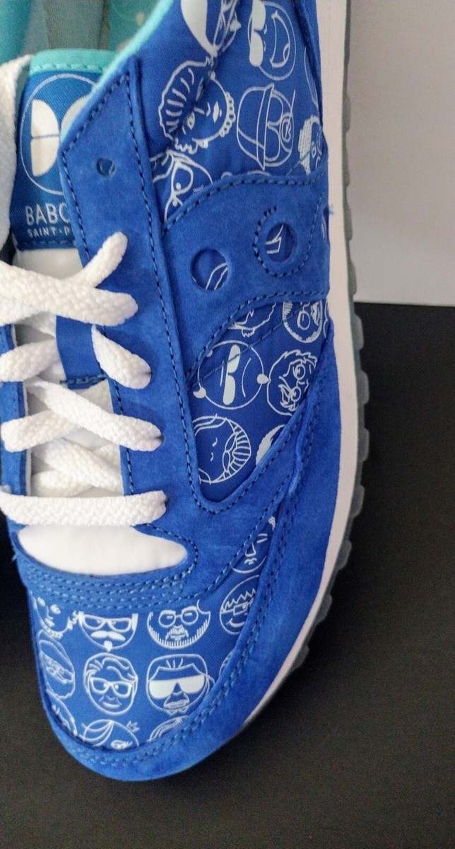 Saucony X Babochka Jazz Original Blue Suede Sz 11 S70151-1  display picture 2