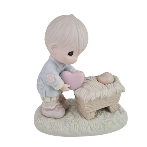 Precious Moments 150088 "I'll Give Him My Heart" Porcelain Collection Figurine