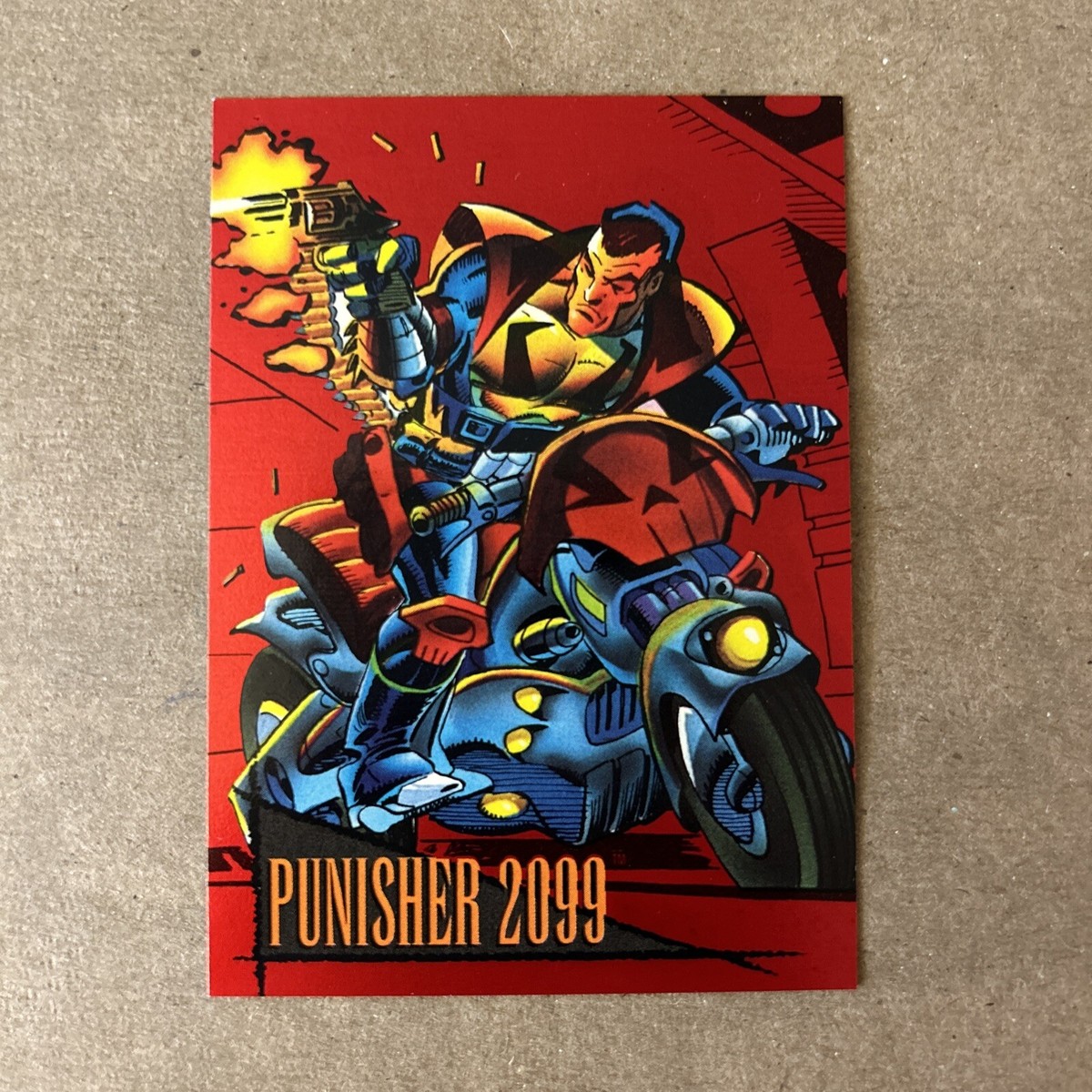 1993 Skybox Marvel Punisher 2099 Red Foil Insert Card #6 | eBay