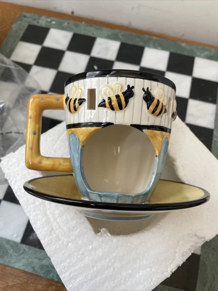 Our America Debbie Mumm чайная чашка терпкий подогреватель 8705 Buzzin' By - Изображение 4 из 4