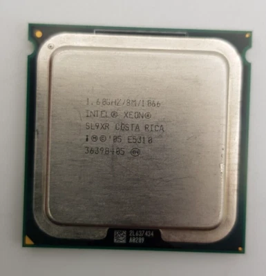 LOTE DE 2 CPU Intel Xeon E5310 SL9XR Quad-Core 1.6GHz/8M/LGA771 (OFERTAS BIENVENIDAS) - Imagen 1 de 2