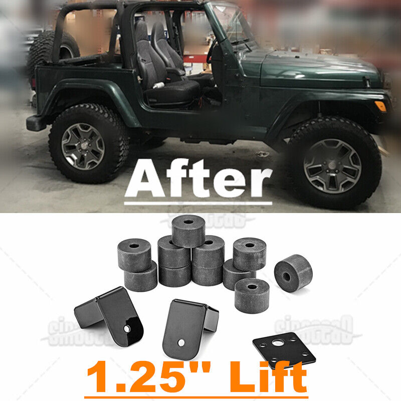  Inch Body Lift Kit For 97-2006 2005 2004 2003 Jeep Wrangler TJ ''  Lift | eBay