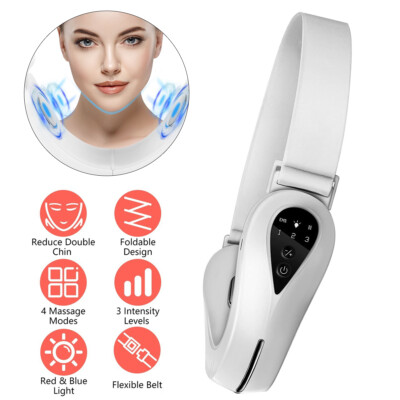 Electric V Face Lifting Device Photon Therapy Double Chin Remove Cheek Lift Belt