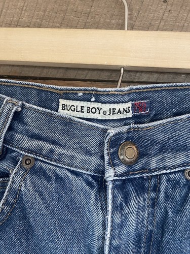 Boys Vtg Bugle Boy Jeans Sz 12 Reg Relaxed - Picture 2 of 3