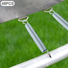 48PCS Trampoline Springs w/ T-shaped Tool Replacement for Maintenance  Upgrades