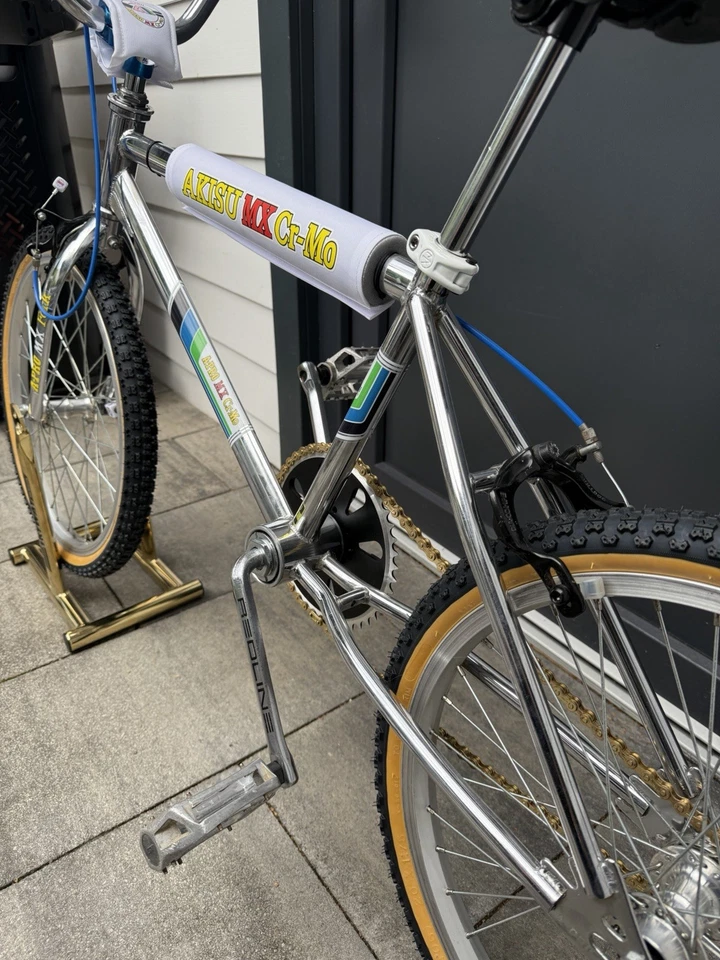 Oldschool BMX Akisu A Pro Top Zustand!!! Viele Old Shool Teile 80er Jahre - Bild 4 von 4