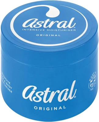 BRANDED Astral Original Face & Body Intensive Moisturiser Cream - 500ml Fast Delivery UK