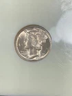 NGC MS64 FB 1931 D MERCURY DIME BRIGHT WITH GREAT LUSTER