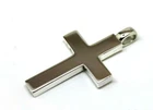 Genuine Large Heavy Sterling Silver 925 Huge Cross Pendant 13g - Free Post