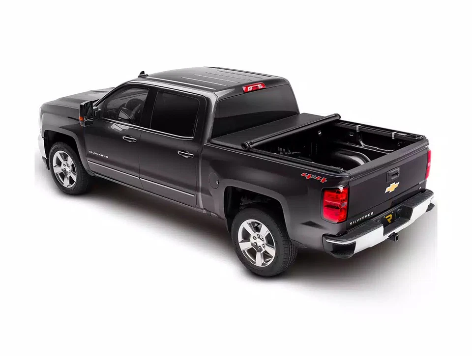 TruXedo TruXport Roll Up Tonneau Fits 2014-2018 Chevy Silverado GMC Sierra 6'5" Foto 4 de 4