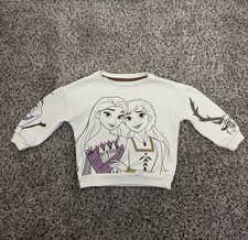 Frozen 2T Toddlers Sweatshirt USED Disney Elsa Anna Olaf