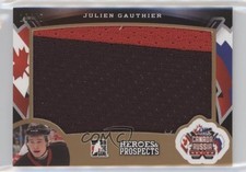 2015-16 Leaf ITG Heroes & Prospects /45 Julien Gauthier #CR-07 ni4