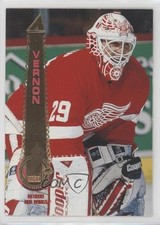 1994-95 Pinnacle Mike Vernon #377 HOF 1hb4