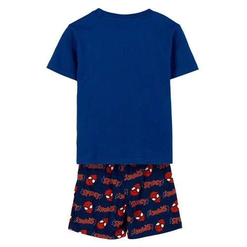 Pijama De Manga Corta Single Jersey Spiderman AZUL - 4 Años | MACHO CERDÀ - Imagen 2 de 2