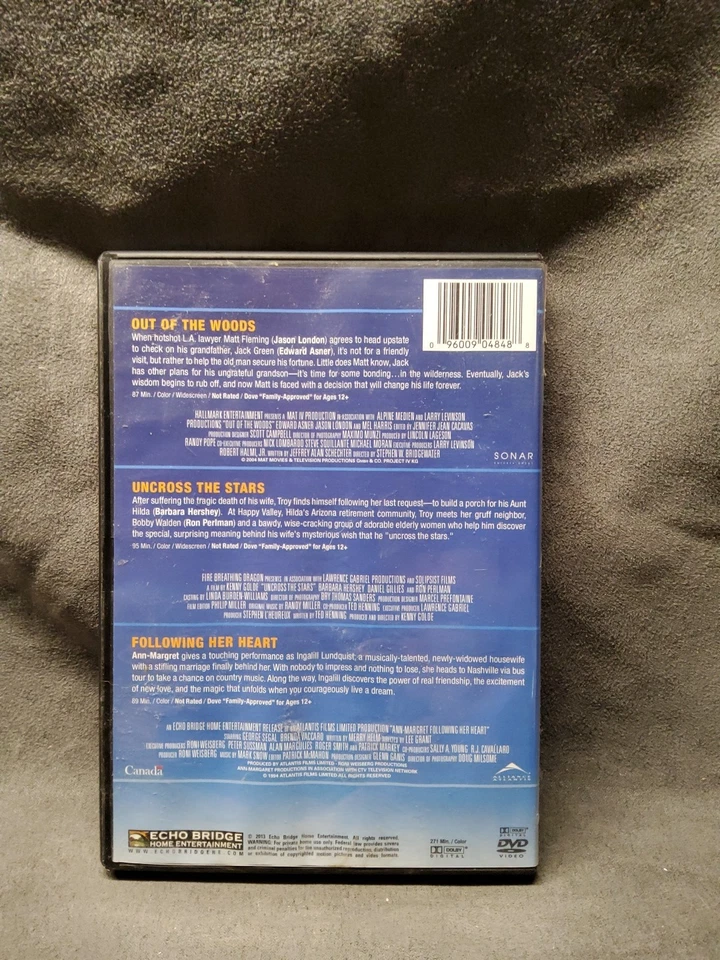 OUT OF THE WOODS / UNCROSS THE STARS / FOLLOWING HER HEART - (DVD, 2013) - Image 3 of 4