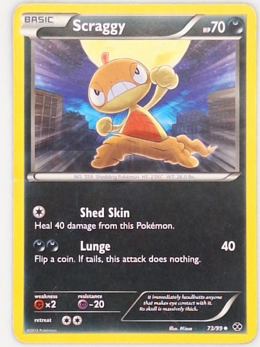 Scraggy 73/99 Pokemon - Black and White Next Destinies MP
