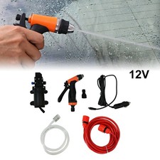 12V 100W High Pressure Self-priming Car portable Wash Washer Kit Water Pump