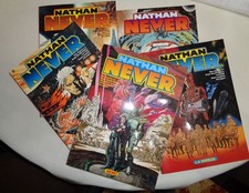 Nathan Never: i primi 5 albi giganti, num. da 1 a 5 (1996-2000), come nuovi