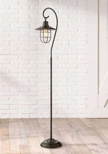 Lite Source Lanterna II 58 1/2" High Bronze Floor Lamp - Picture 1 of 4