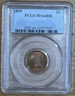 1899 Indian Head Cent 1C RB - PCGS Certified