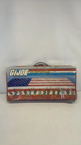 Hasbro G.I.Joe Carrying Case Vintage Action Figure Accessory 1984 (used)
