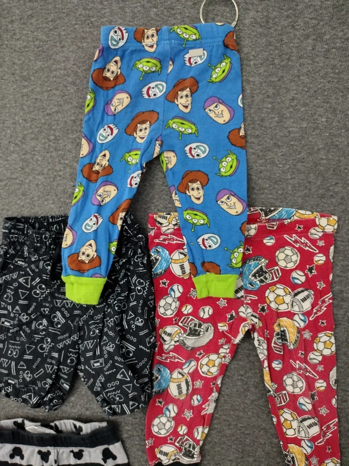 Surtido Marca Niño Unisex Niños Niñas Leggings + Pantalones Cortos + Jeans Paquete de 9 Talla 3T Foto 4 de 4