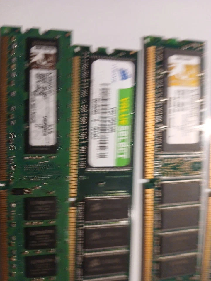Lot Of 6 Ddr2 Ram Memory - Image 2 of 4