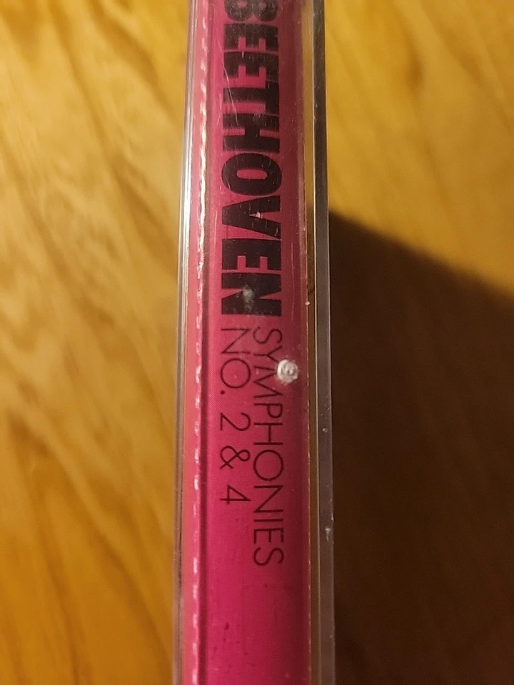 Beethoven symphonies No. 2 and 4 cassette - Image 2 of 3