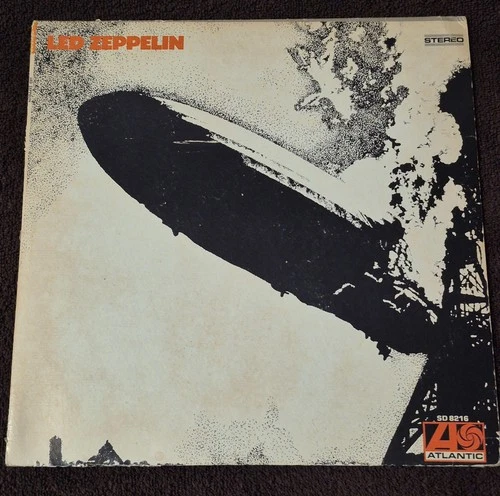 Led Zeppelin 1 Original Vinyl LP 1969 Atlantic SD8216 1st Press VG+/VG+