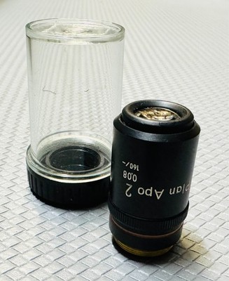 Nikon Plan Apo 2X/0.08 Apochromat Microscope Objective Lens 160mm Unused