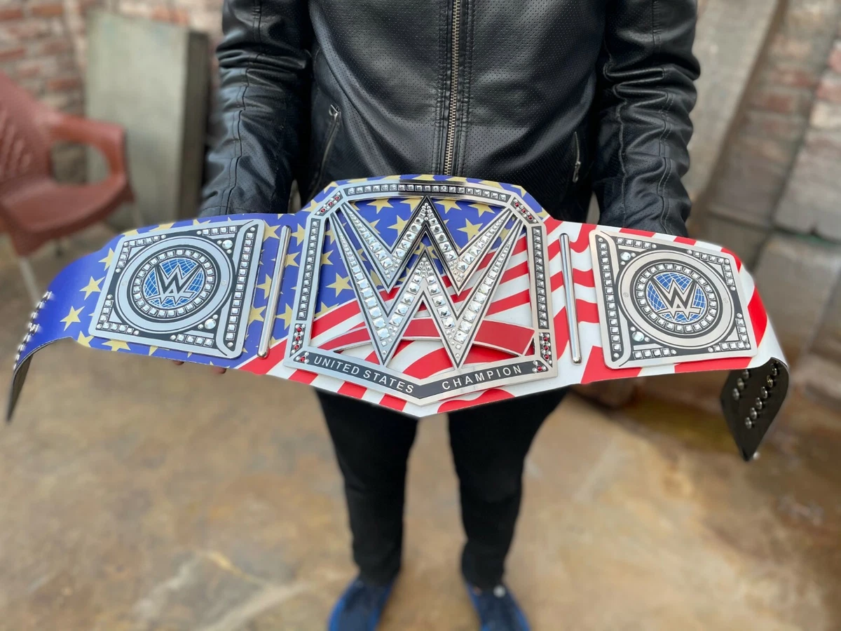 Custom Made United States Wrestling Championship 4mm Belt.Adult