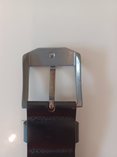 LEVI'S Black Leather Belt Size 38 (Ref L11) - Imagen 5 de 8