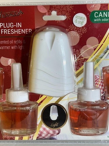 Goldessence Aromas Plug In Air Freshener Scented Fragrance Candy Cane Christmas - Picture 3 of 5