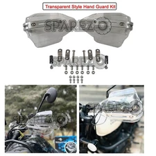 Fit For Royal Enfield Super Meteor, GT & Interceptor 650 Transparent Hand Guard