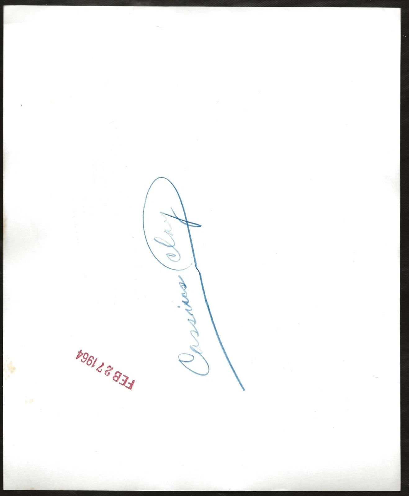 1964年 カッシウスクレイ (Muhammad Ali)TKO's Sonny Liston ヴィンテージ ボクシング AP ワイヤー 写真 - 画像2/2