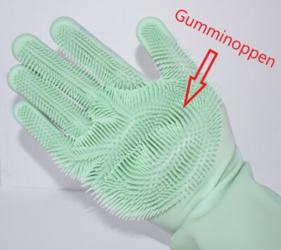 Spulhandschuhe Silikon Geschirrhandschuhe Putzhandschuhe Gummihandschuh Noppen Ebay