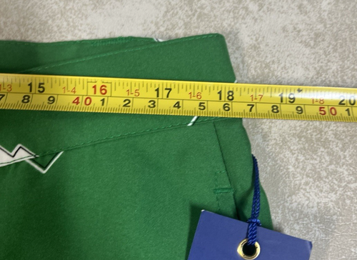 NWT Blaze-In Sportswear Delbarton Green Wave Golf Shorts Size 36 1061 - Picture 5 of 11