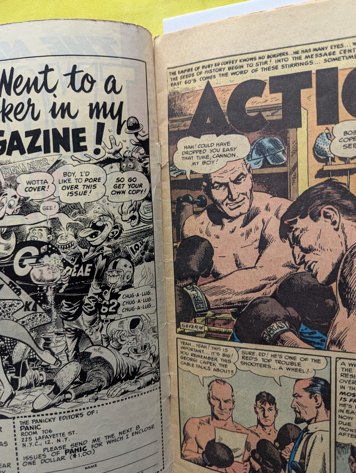 Two-Fisted Tales #37 EC Comics -VG Golden Age Pre Code Crime & Western  10¢ 