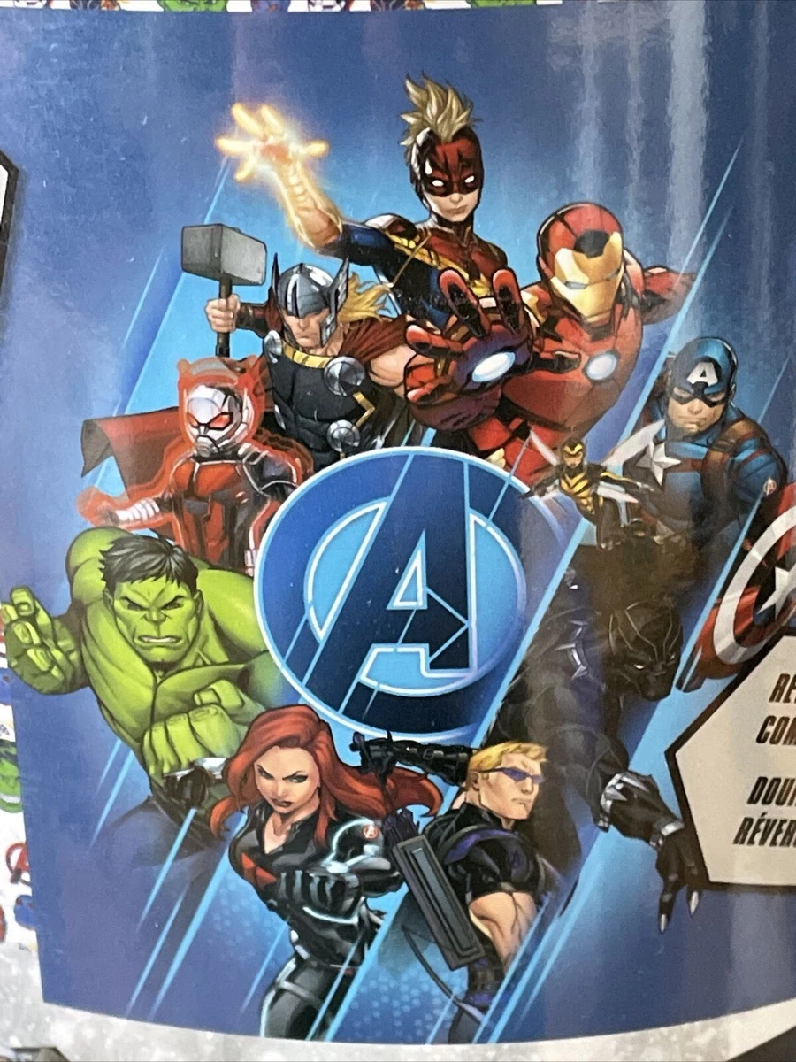 Marvel Avengers 4 Piece Bed in a Bag Twin Size Bedding