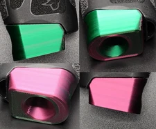 Taurus G3C G2C PT111 1" long magazine cap  with finger groove 3-Pack Color Shift