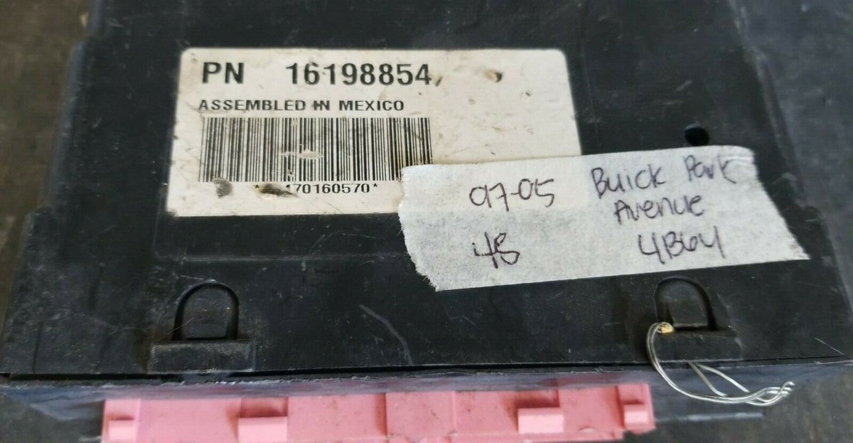 Buick Park Avenue BCM body control module 16198854 | eBay