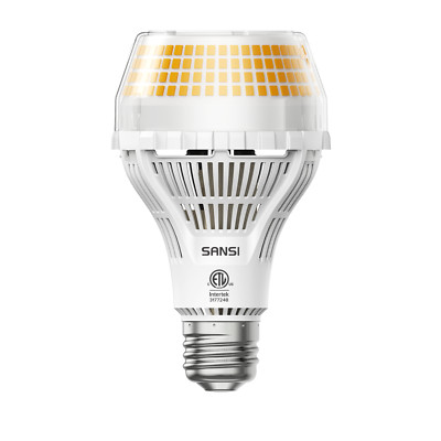 LED Light Bulbs 30W=300W Equivalent 5000lm 3000K Warm White Upgraded Len COC