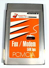 Eagle Tee Fax/Modem 58K bps PCMCIA PC Card V.90, X2 BSc.34 used