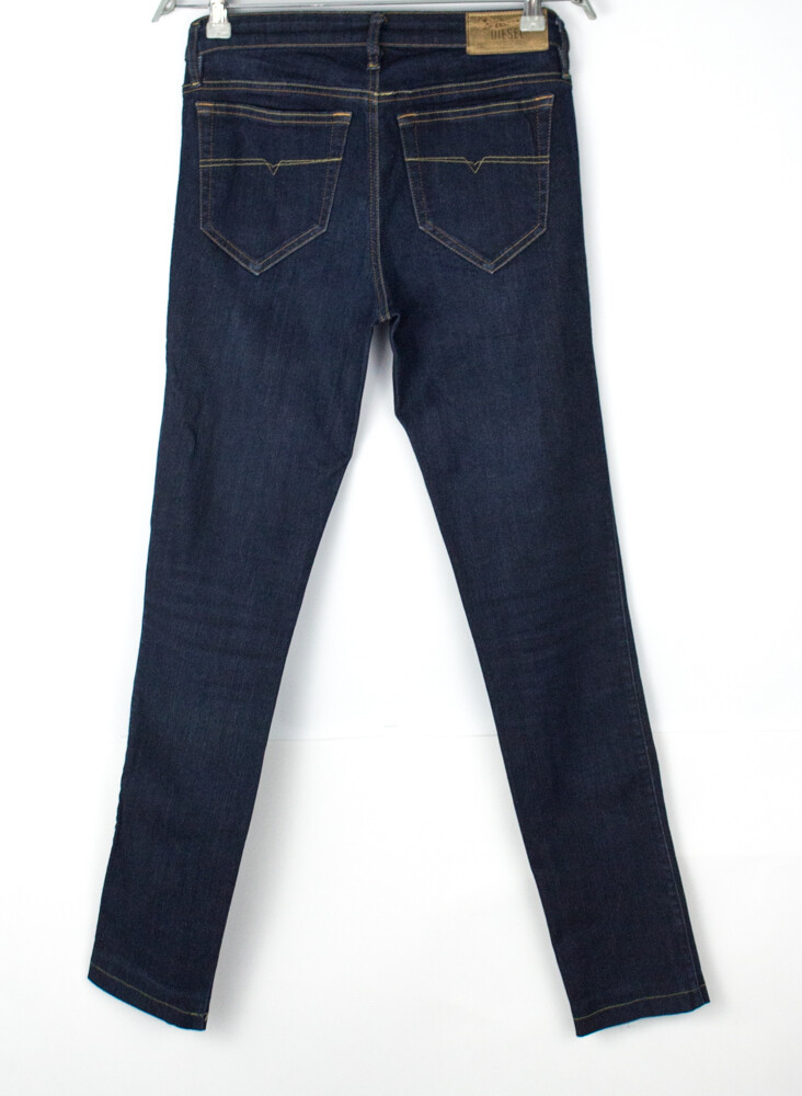 【美品】DIESEL D.N.A. Skinzee DIESEL Women Skinzee Super Slim Skinny Stretch Jeans Size