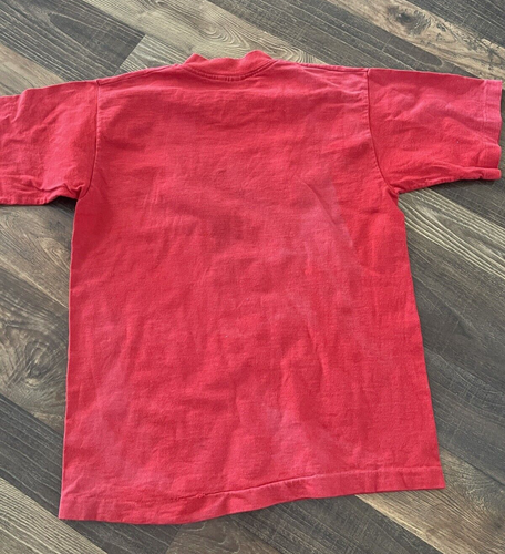 Vtg Looney Tunes Chicago Bulls 1997 TM Warner Brothers Red Single Stitch-READ - Picture 2 of 17