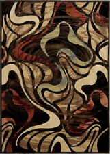 8x10 Home Dynamix Multi-Color Abstract Area Rug 4473-450 - Aprx 7' 10" x 10' 5"