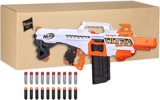 美品 ハズブロ NERF ナーフ ULTRA SELECT ウルトラ セレクト Amazon.co.jp: ハズブロ(HASBRO) ナーフ ウルトラ セレクト 電動